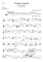 Concerto in D minor Op.47 for violin and piano