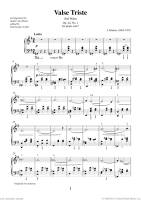 Valse Triste for piano